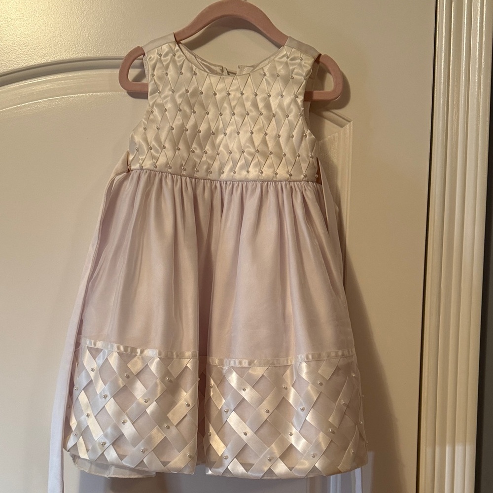 American Princess White Formal Dress